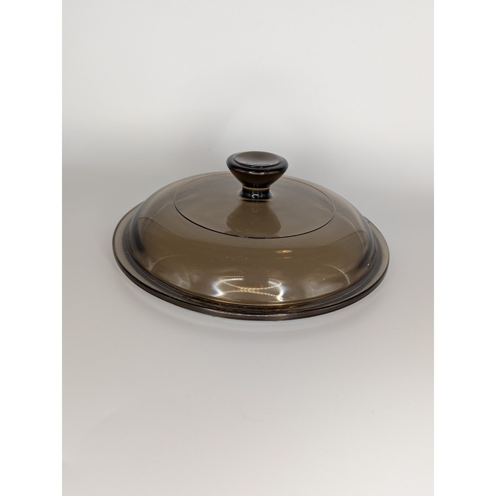 Pyrex Visions Amber Glass #623C Lid 1.5 Quart Casserole Dish REPLACEMENT 623-C - Picture 4 of 16